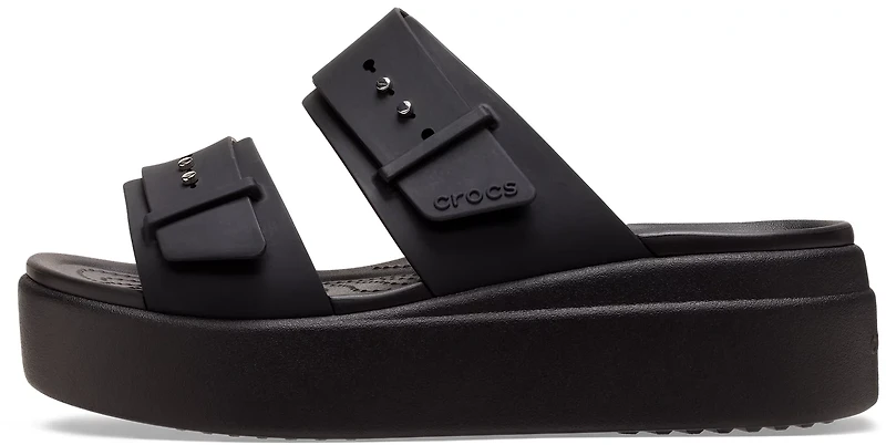 Crocs Women’s Brooklyn Buckle Low Wedge Sandals