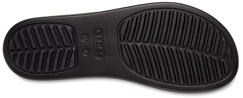 Crocs Women’s Brooklyn Buckle Low Wedge Sandals