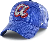 '47 Atlanta Braves Women's City Connect Dazzle Logo Clean Up Cap