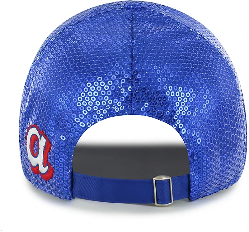 '47 Atlanta Braves Women's City Connect Dazzle Logo Clean Up Cap