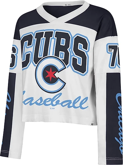 '47 Chicago Cubs Women's City Connect Exclamation Metro Jersey T-shirt