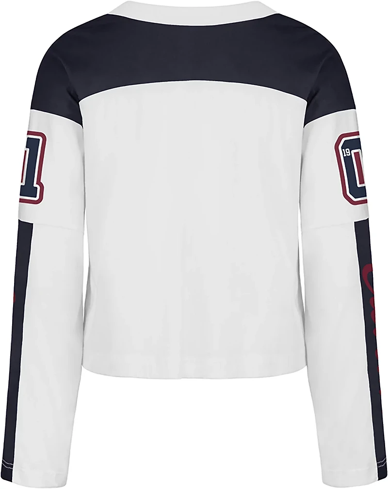 '47 Cleveland Guardians Women's City Connect Exclamation Metro Jersey T-shirt