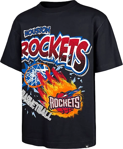 '47 Houston Rockets Torched Foundation Graphic T-shirt