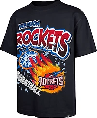 '47 Houston Rockets Torched Foundation Graphic T-shirt