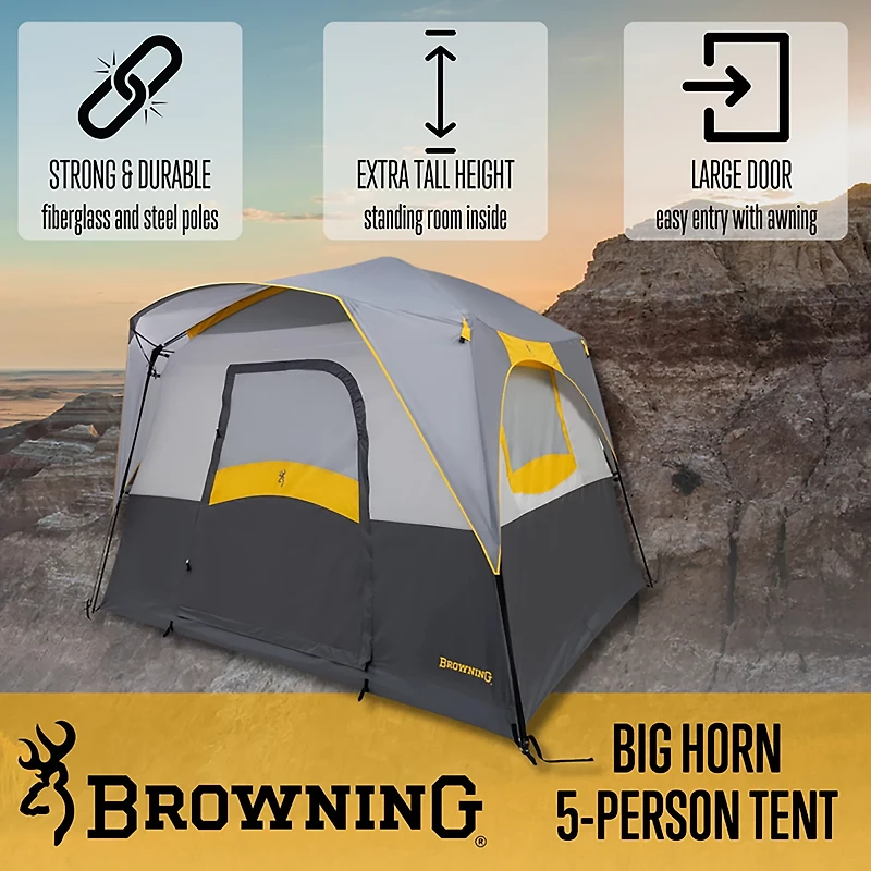 Browning Big Horn 5-Person Cabin Tent