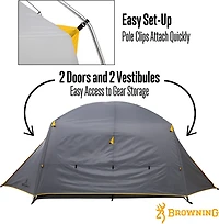 Browning Glacier 4-Person Cabin Tent