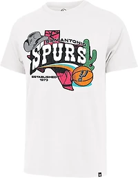 '47 Men's San Antonio Spurs Regional Franklin Short Sleeve T-shirt