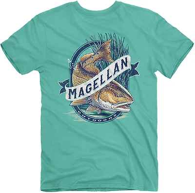 Magellan Outdoors Men’s Redfish Sketch Graphic Short Sleeve T‑Shirt