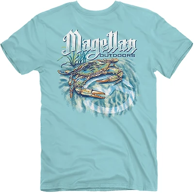Magellan Outdoors Men’s Crab Habitat Graphic Short Sleeve T‑Shirt