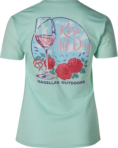 Magellan Outdoors Women’s Rosé All Day Graphic Short Sleeve T‑Shirt
