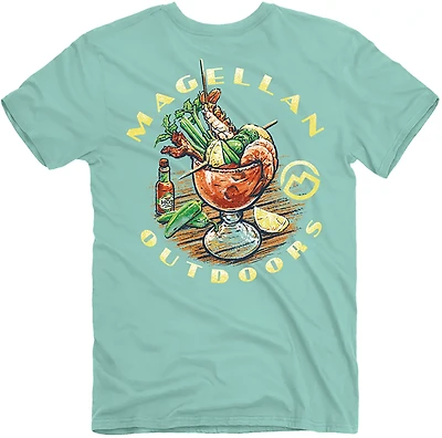 Magellan Outdoors Men’s Bloody Mary Cocktail Graphic Short Sleeve T‑Shirt