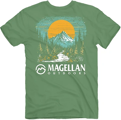 Magellan Outdoors Men’s Outdoor Scene Graphic Short Sleeve T‑Shirt