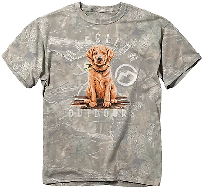 Magellan Outdoors Women’s Cute Lab Camo Graphic Short Sleeve T‑Shirt