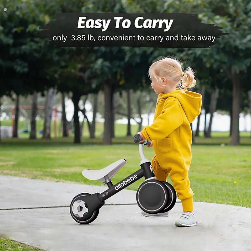 Allobebe Kids' 6" Adjustable 3-Wheel Balance Bike