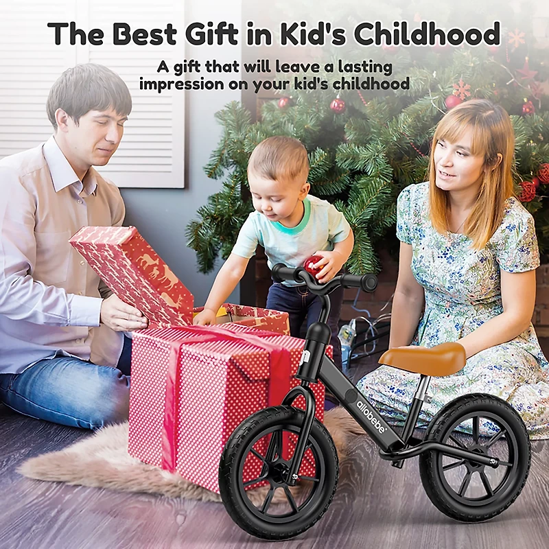 Allobebe Kids' 12" Adjustable Balance Bike