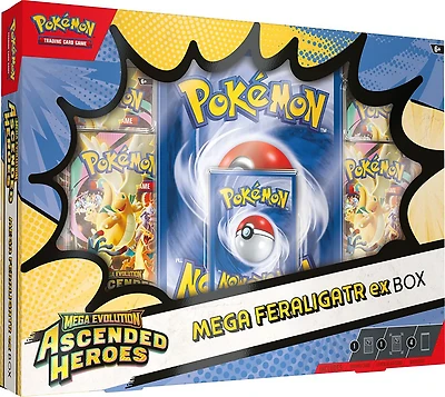 Pokemon Mega Evolutions 2.5 Ascended Heroes Mega ex Box
