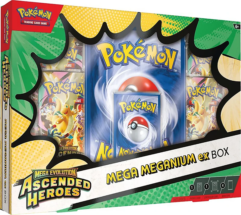 Pokemon Mega Evolutions 2.5 Ascended Heroes Mega ex Box