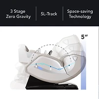 Osaki Titan Advent 4D Zero Gravity Massage Chair with Spinning Calf