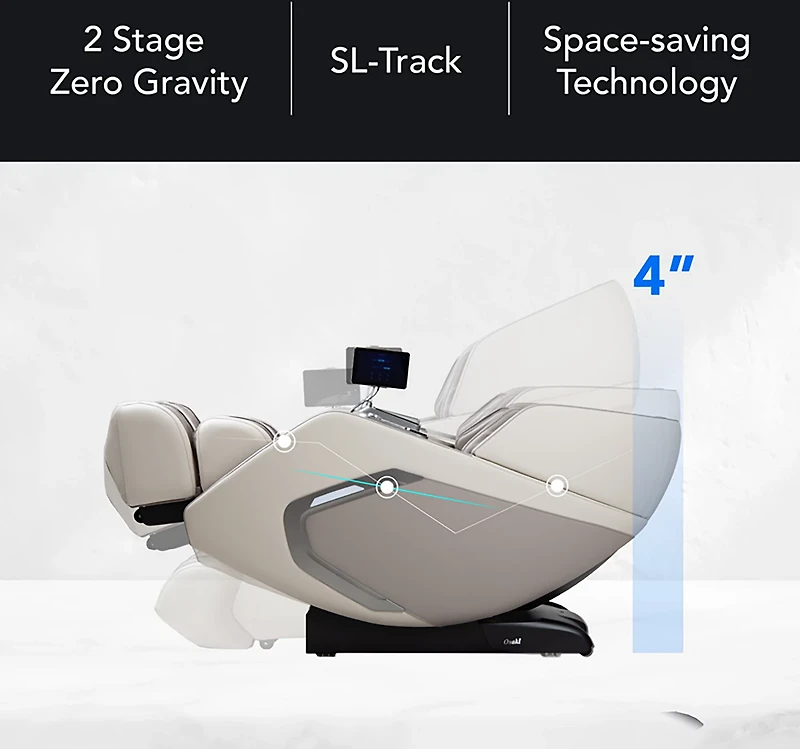 Osaki Bravo Duo Zero Gravity Dual-Mechanism Massage Chair