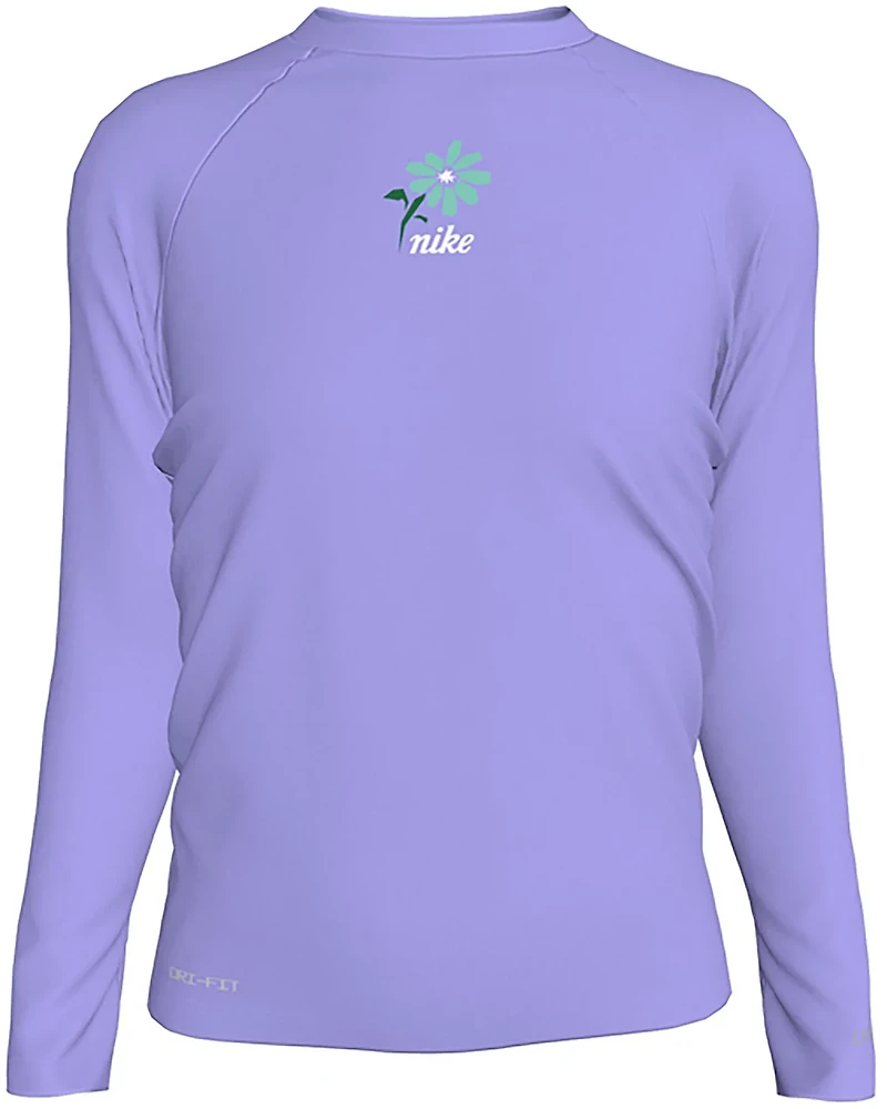 Nike Girls' Long Sleeve Swim Hydroguard