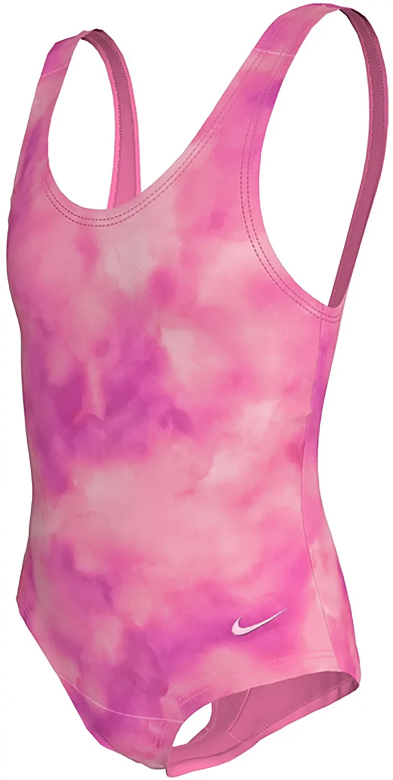 Nike Girls' Swim Aquatic Awe-U-Back One-Piece Swimsuit