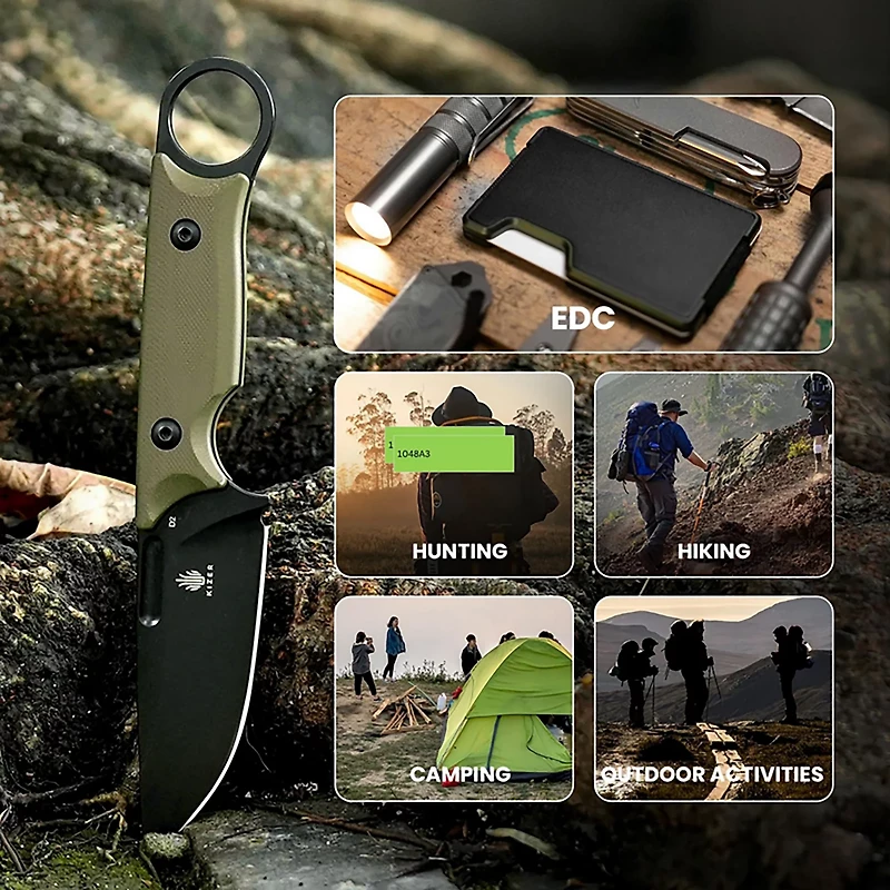 Kizer Cabox Fixed Blade Knife