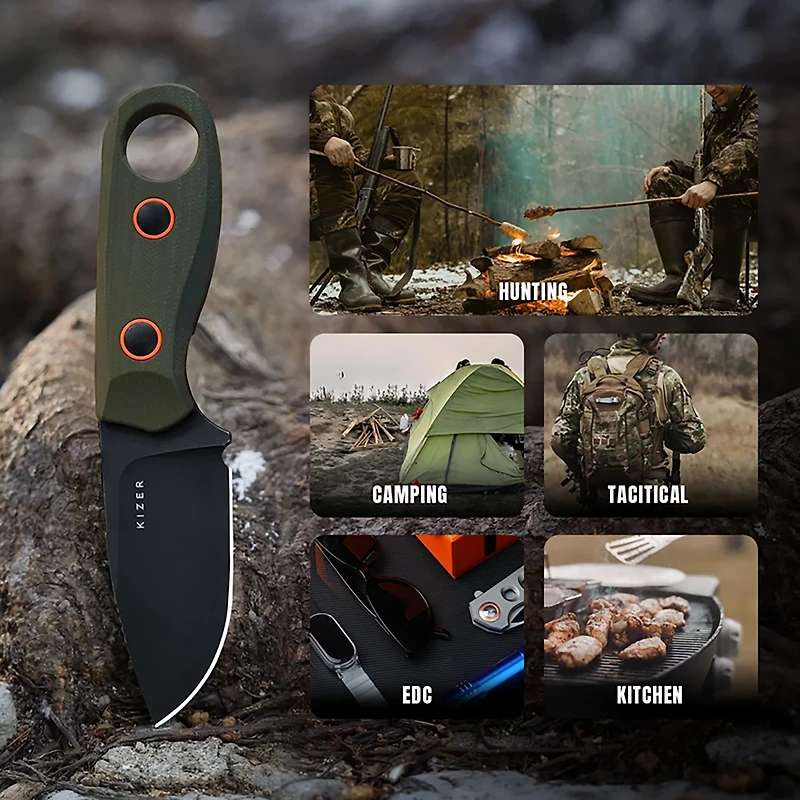 Kizer Beaver Fixed Blade Knife