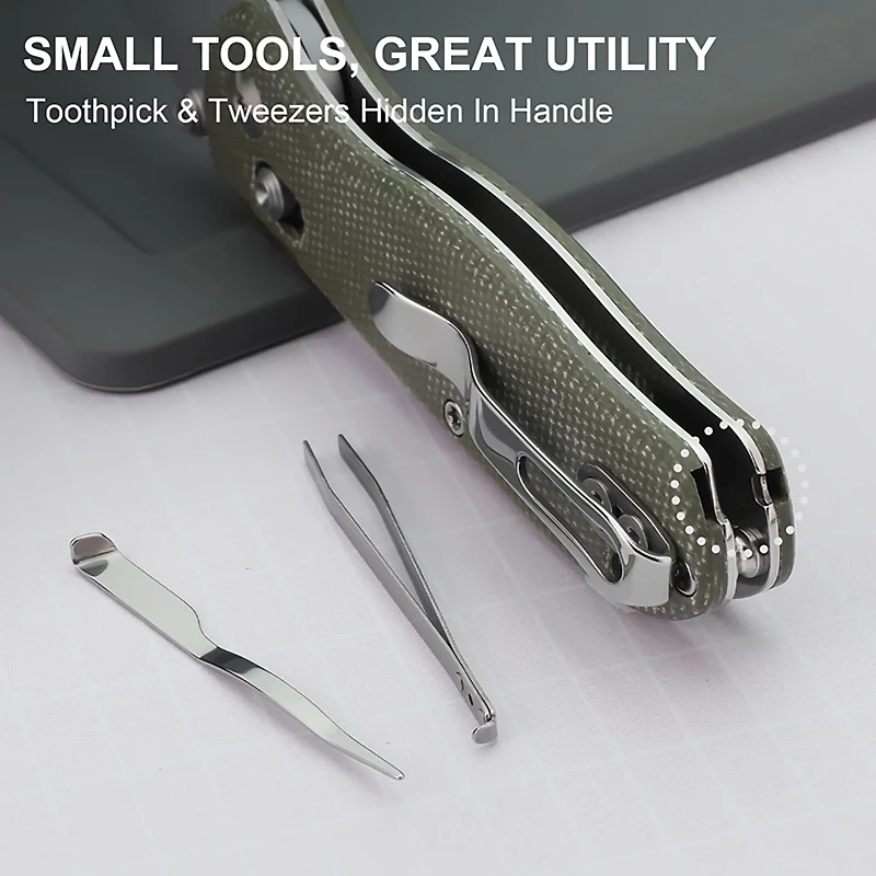 Kizer Drop Bear Folding Utility Knife