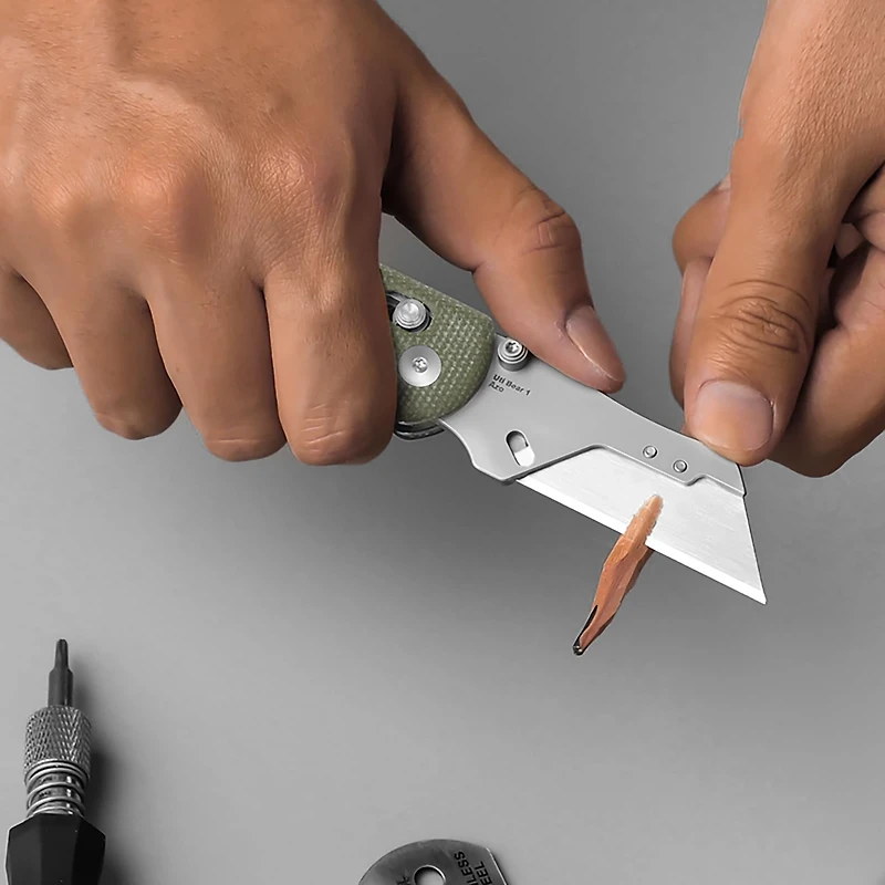 Kizer Drop Bear Folding Utility Knife