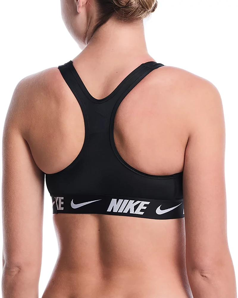 Nike Women's Logo Tape Racerback Bikini Top