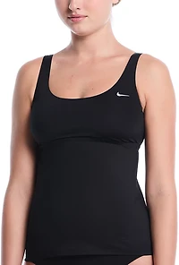 Nike Women's Effortless Essential Scoop Neck Tankini Swim Top