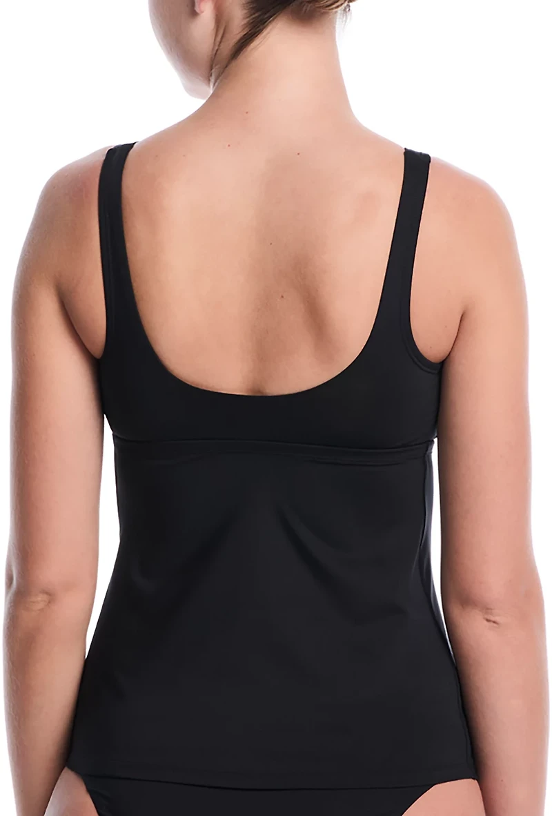 Nike Women's Effortless Essential Scoop Neck Tankini Swim Top