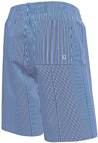 Nike Boys’ Swim Breaker Ripple Texture 7" Brief‑Lined Volley Shorts