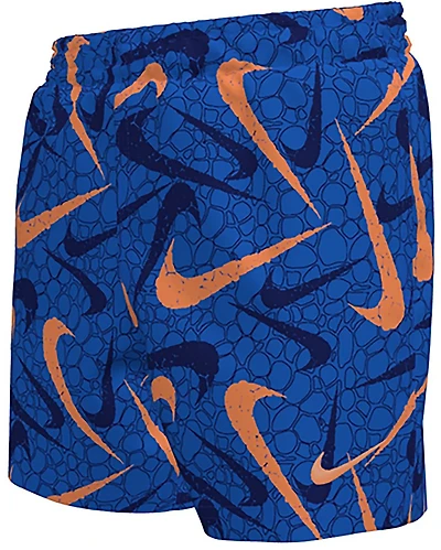 Nike Boys' Breaker Pebble Allover Print Volley Swim Shorts 4