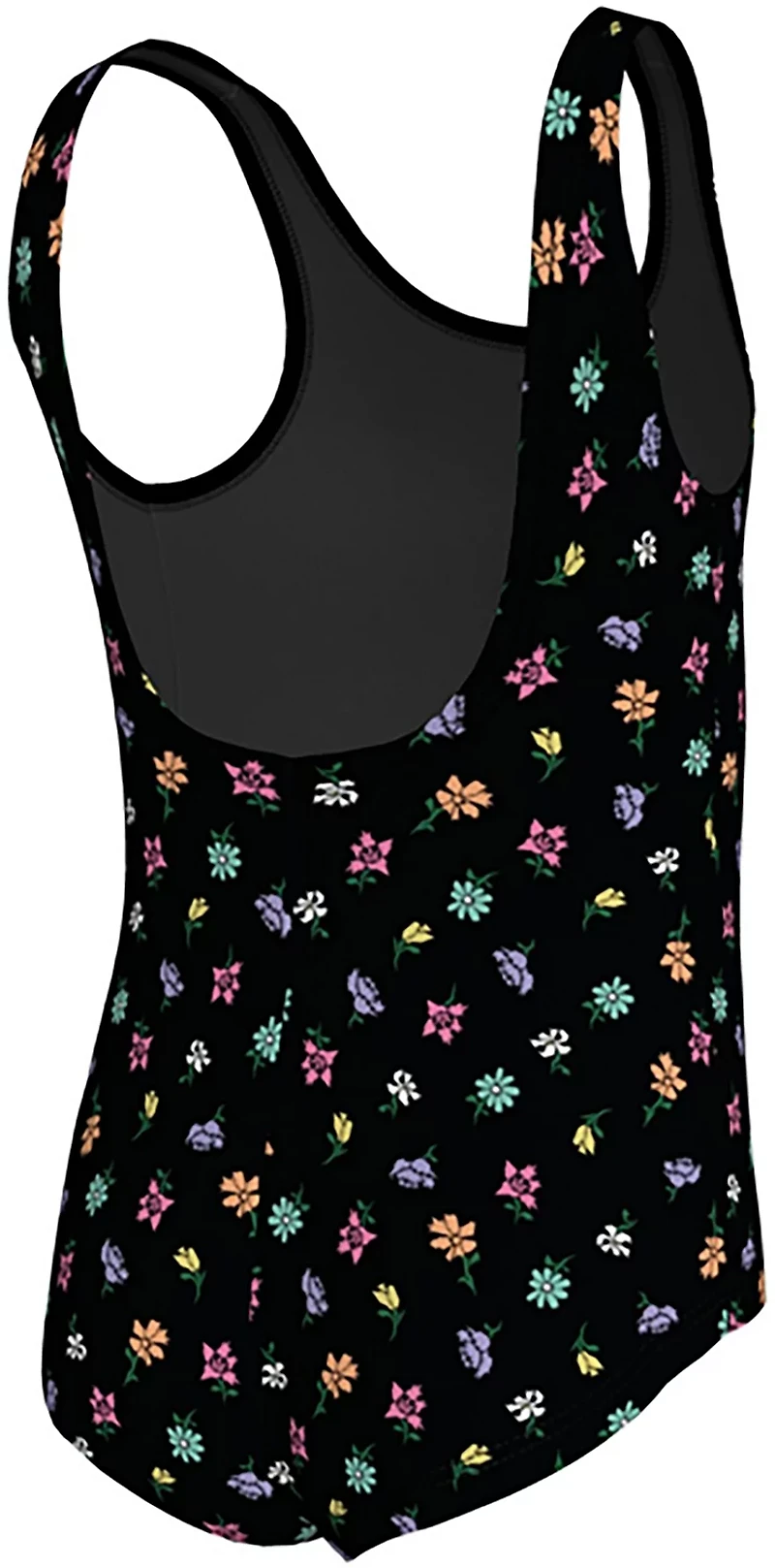 Nike Girls' 4-6X Crafted Blooms U-Back 1-Piece Swimsuit