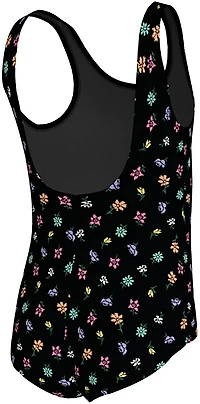 Nike Girls' 4-6X Crafted Blooms U-Back 1-Piece Swimsuit