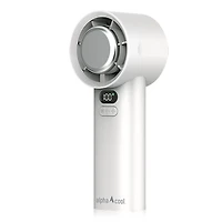AlphaCool Rechargeable Handheld Fan with Cooling Plate