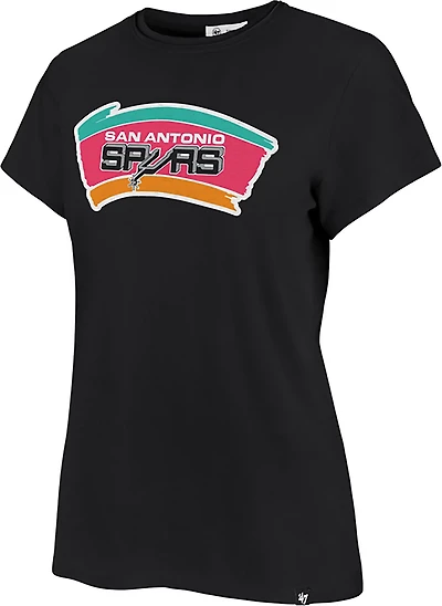 '47 Women's San Antonio Spurs Hardwood Classics Frankie Graphic T-shirt