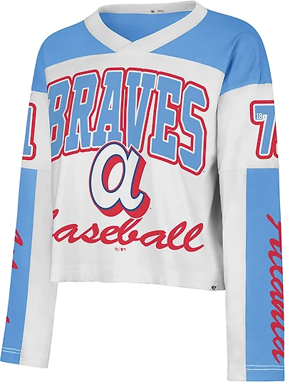 '47 Atlanta Braves Women's City Connect Exclamation Metro Jersey T-shirt