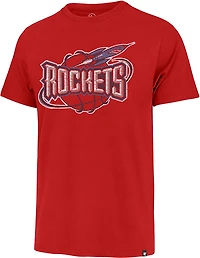 '47 Men's Houston Rockets Hardwood Classics Premier Franklin T-Shirt