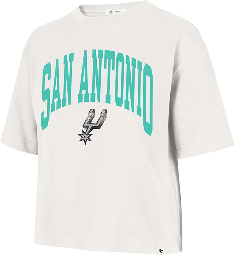 '47 Women's San Antonio Spurs Shale Short Sleeve T-shirt