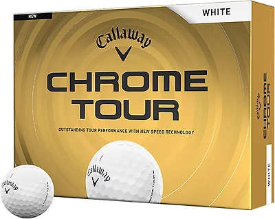 Callaway Chrome Tour Golf Balls 12‑Pack