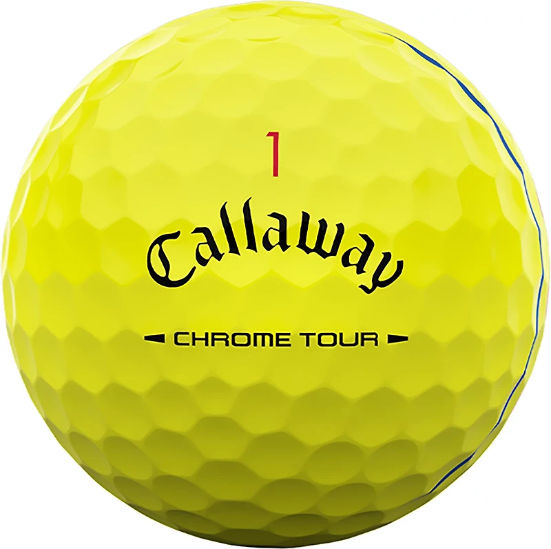 Callaway 2026 Chrome Tour Triple Track Golf Balls 12-Pack
