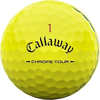 Callaway 2026 Chrome Tour Triple Track Golf Balls 12-Pack
