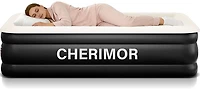 Cherimor 18 in. Series Twin XL Airbed with Built‑In Pump and Pillow‑Top Surface