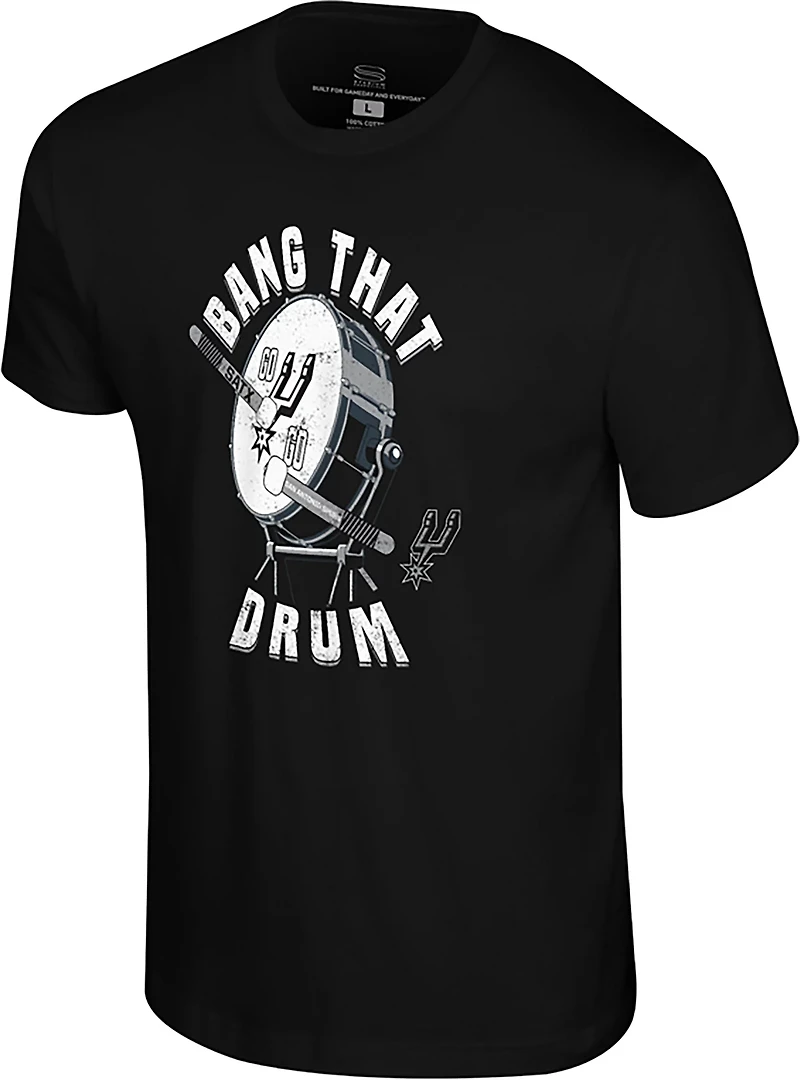 Stadium Essentials Men's Spurs Bang That Drum Short Sleeve Tee