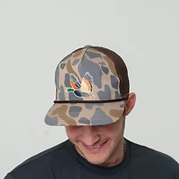 BURLEBO Men's Retro Camouflage Duck Cap