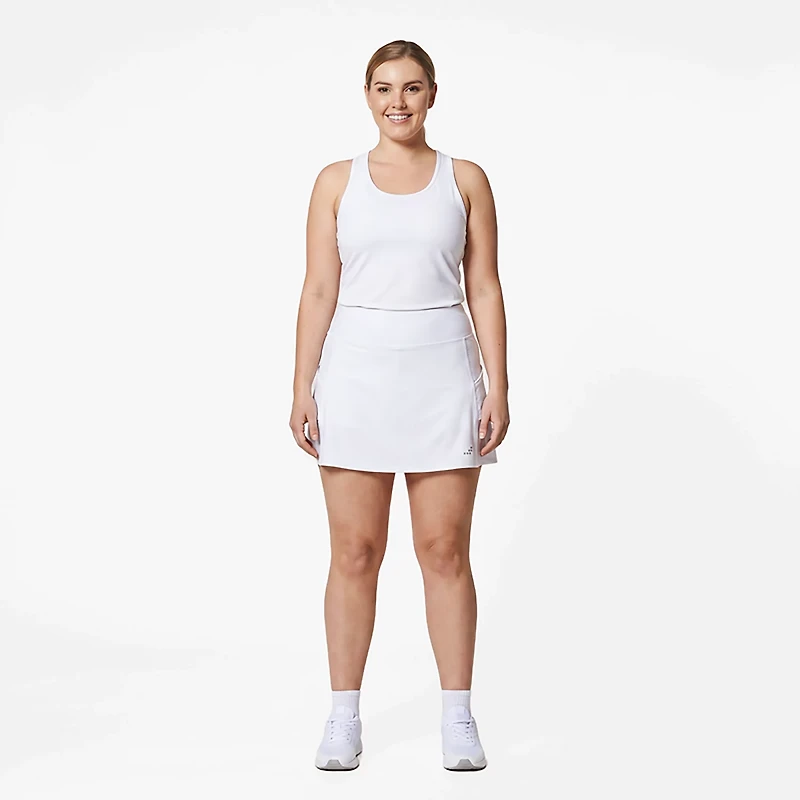 BCG Women's Tennis Layered Dye Cut Skort