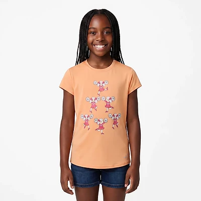 BCG Girls' Turbo Cheer Dogs Training T-shirt