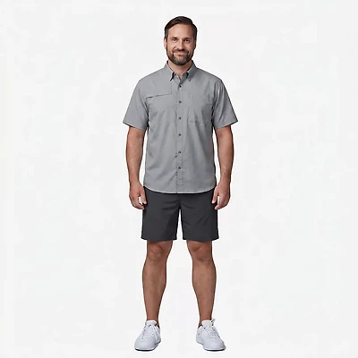 Magellan Outdoors Men's Aransas Pass Ripstop Short Sleeve Fishing T-shirt